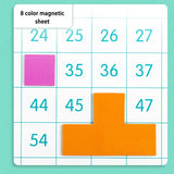 100 Number Magnetic Board - Babbez