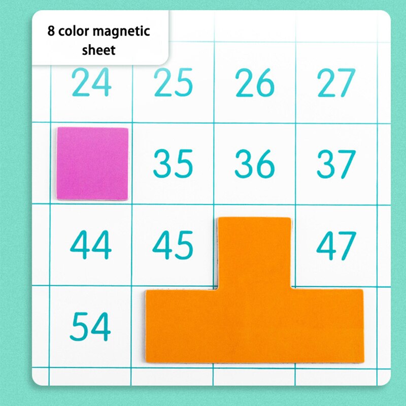 100 Number Magnetic Board - Babbez