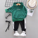 Baby Cotton Hoodies Pants 2Pcs/set - Babbez