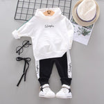 Baby Cotton Hoodies Pants 2Pcs/set - Babbez