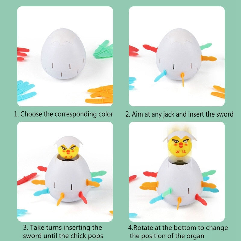 Bouncing Creative Tricky Spoof of Eggs - Babbez