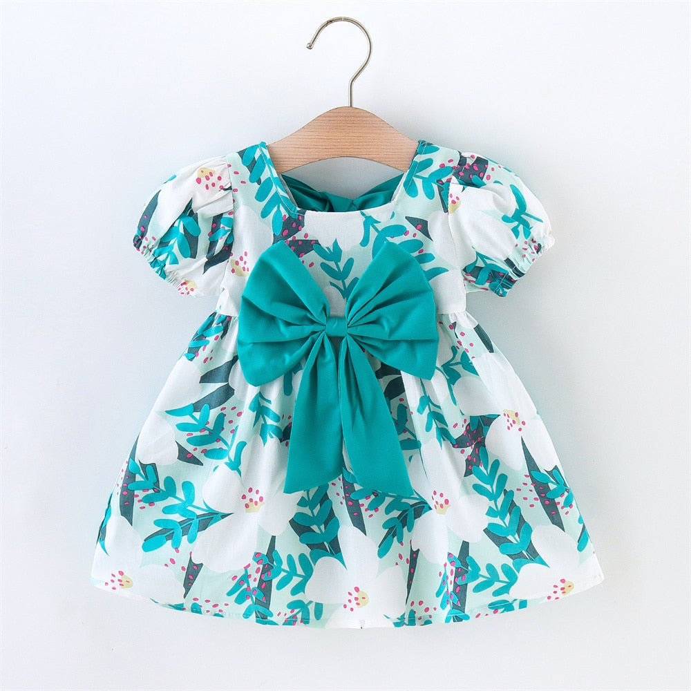 Sweet Summer Dresses for Toddler Girls: Puff Sleeve, Bow, and Flower Details