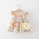 Sweet Summer Baby Girl Flower Dress