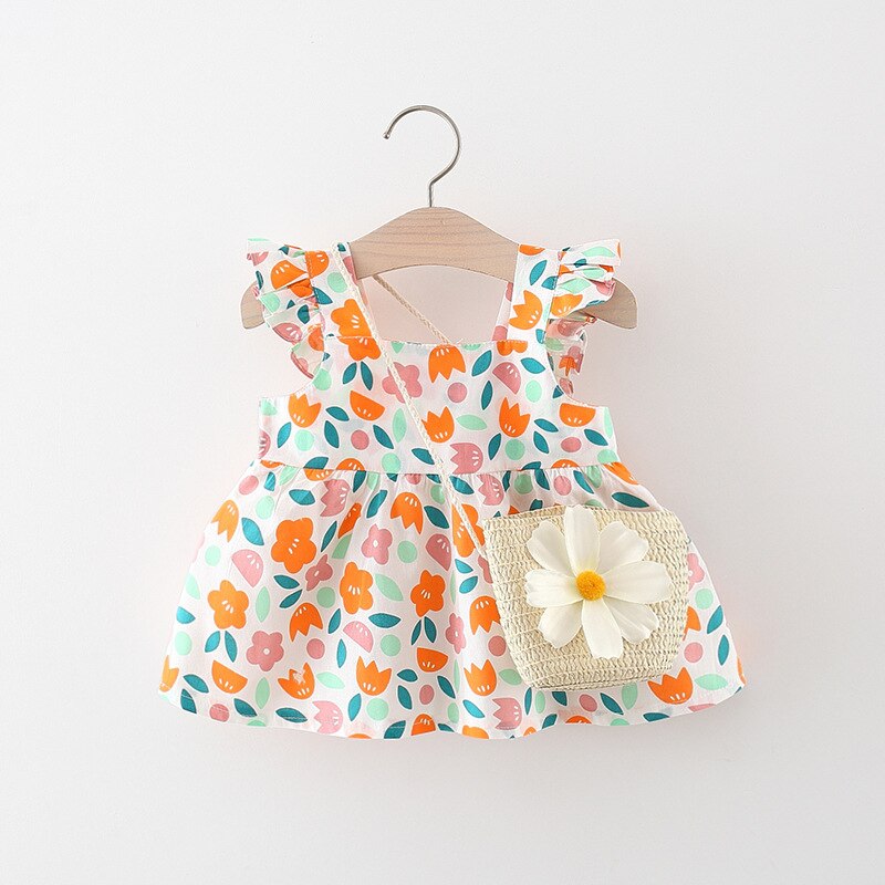 Sweet Summer Baby Girl Flower Dress