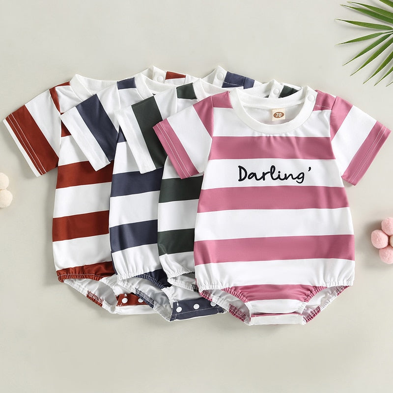 Stylish Summer Rompers for Newborn Baby Boys and Girls