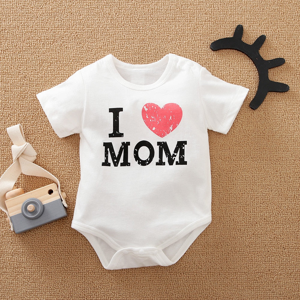 Cute and Comfortable Short Sleeve Bodysuits for Baby Boys and Girls