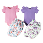 Infant Baby Girls Clothes Sets for Summer Days - Babbez