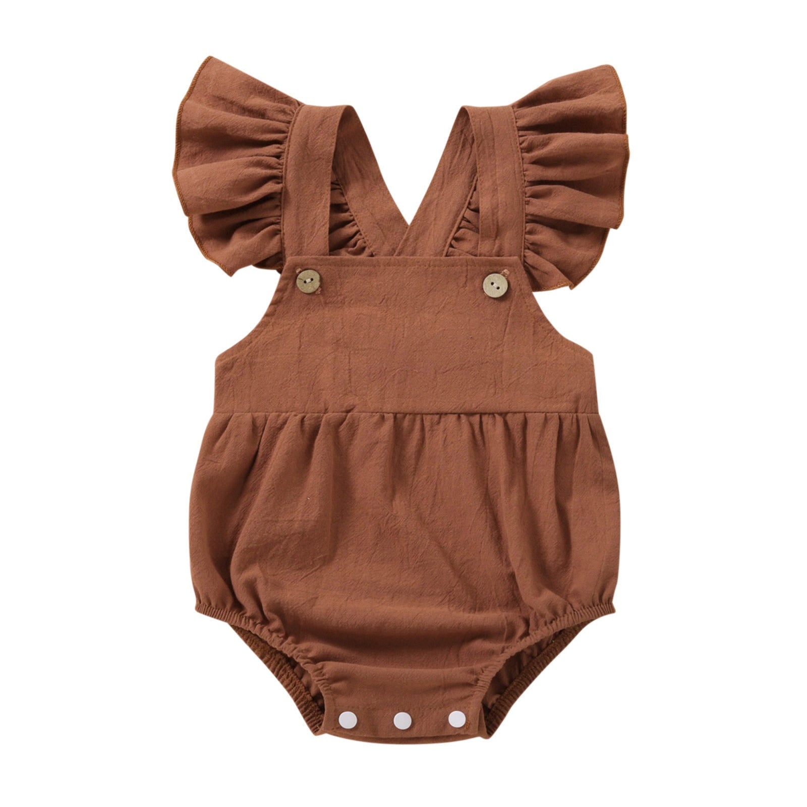 Newborn Infant Baby Boy Girl Bodysuit: Sleeveless, Backless, Summer Jumpsuit