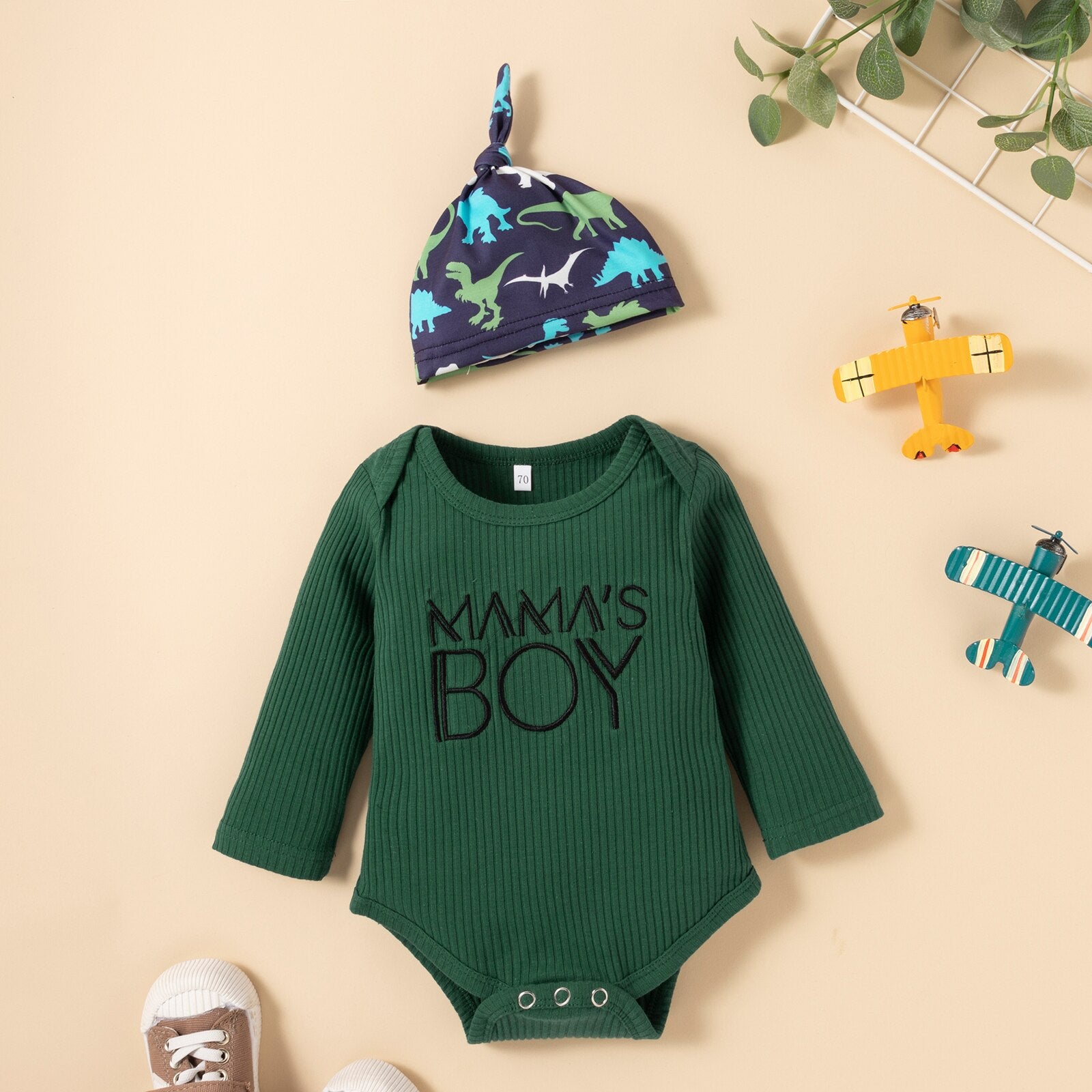 Adorable Baby Boy 3-Piece Suit for Your Little Mama's Boy