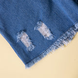 Adorable Toddler Girls Summer Clothes Sets - Off Shoulder T-Shirt and Denim Shorts