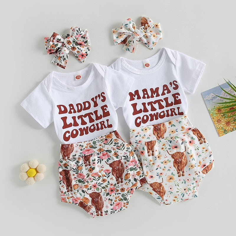 Fashionable Summer Clothes Sets for Toddler Baby Girls