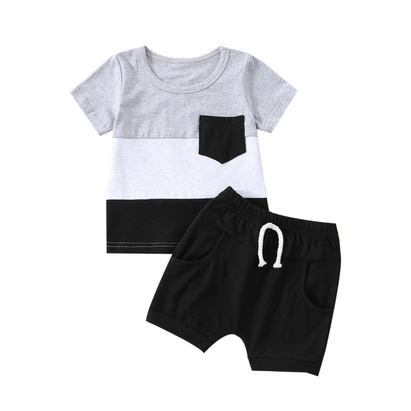 Stylish Infant Baby Boys Short Sets for Summer