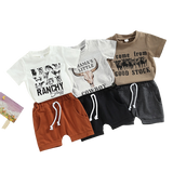 Cute Summer Clothes Sets for Baby Boys