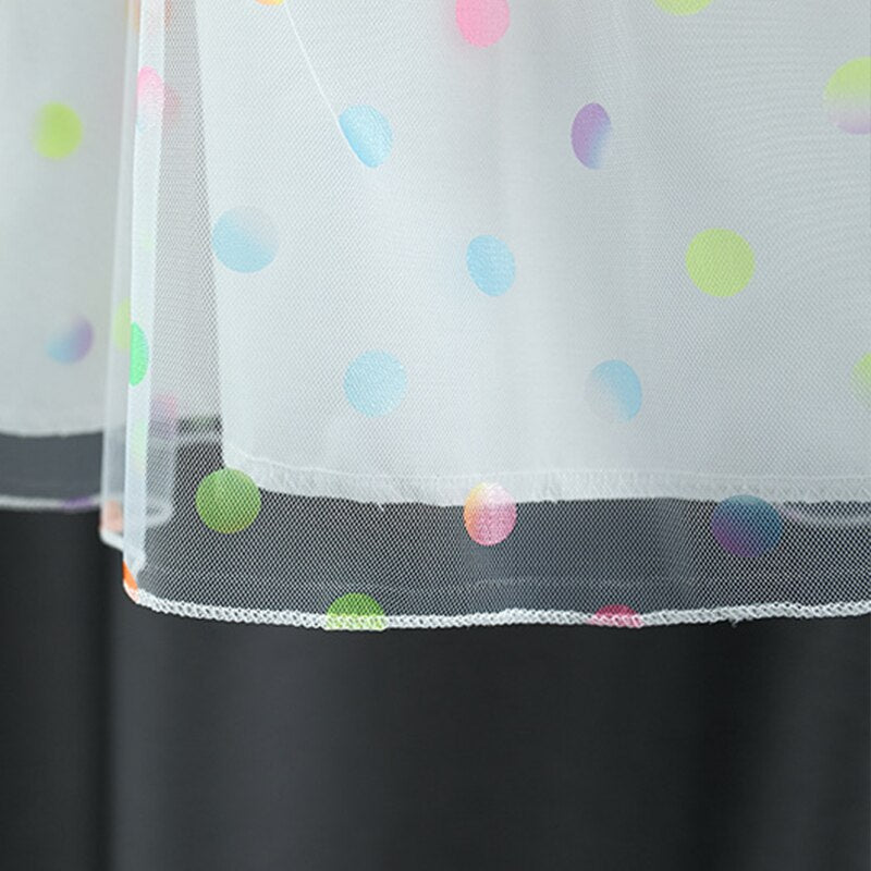 Colorful Polka Dot Party Princess Dresses for Baby Girls