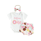 Adorable Summer Newborn Baby Girls Clothes Sets