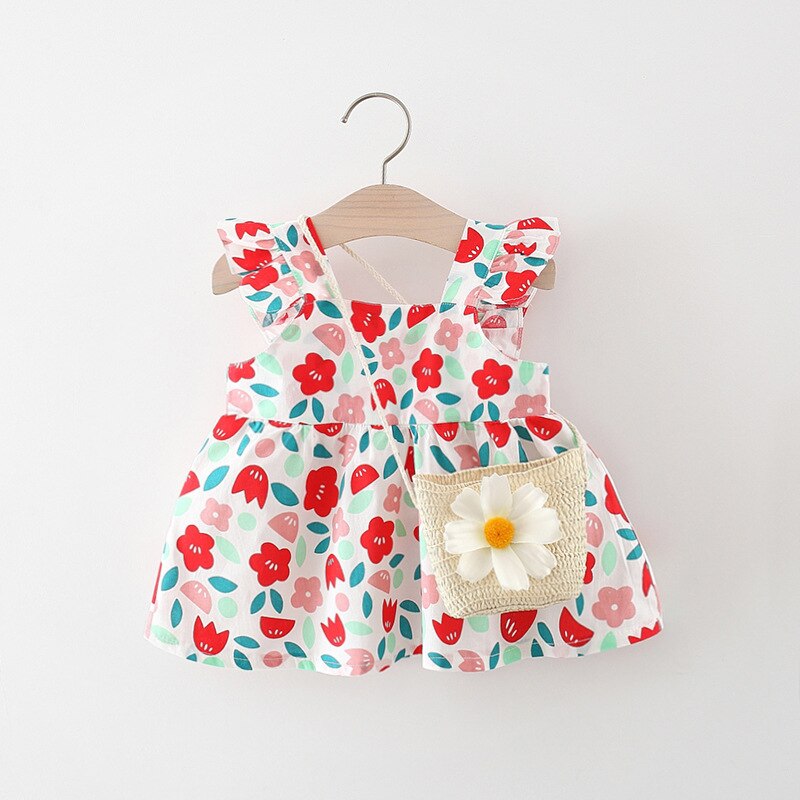 Sweet Summer Baby Girl Flower Dress