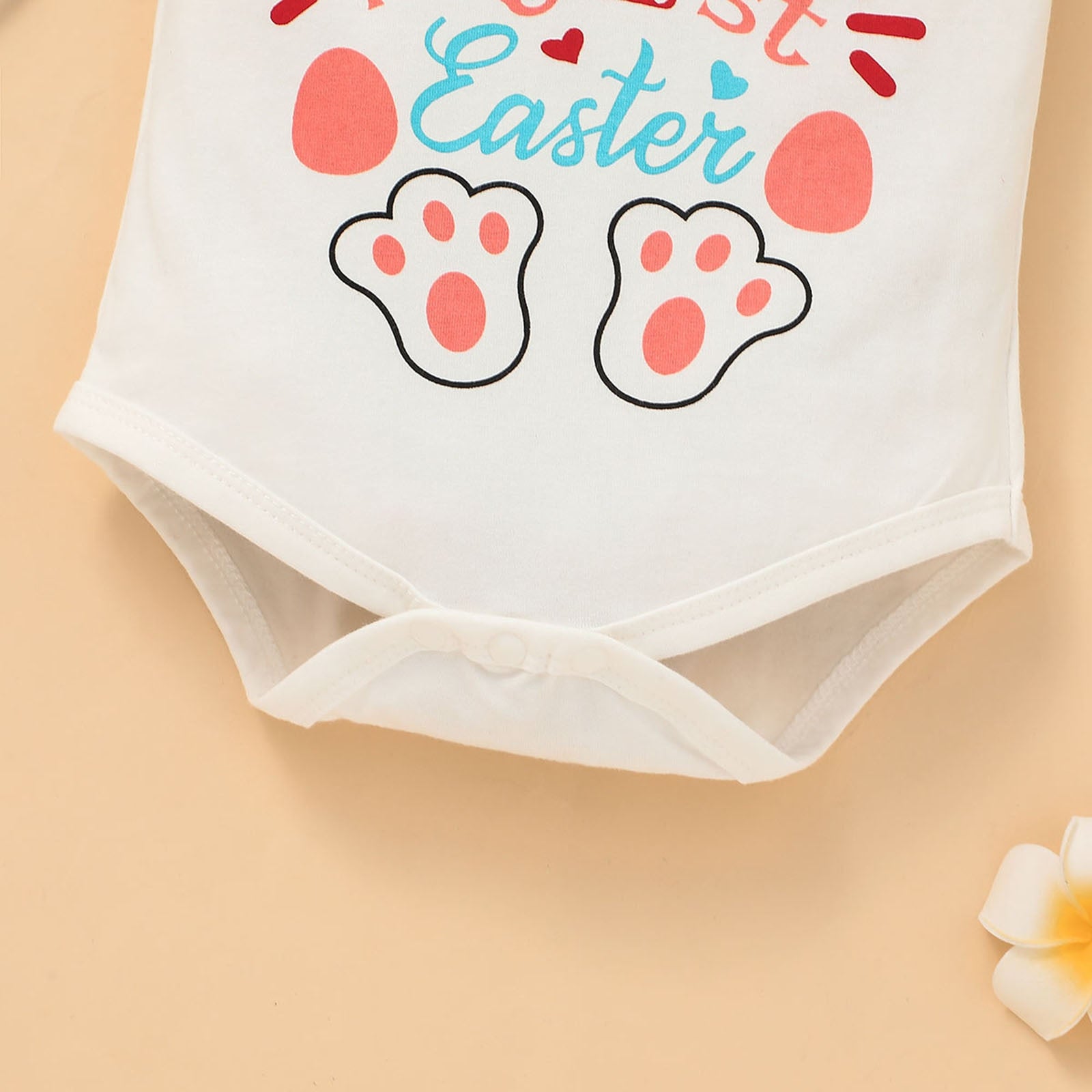 Cute Infant Baby Girls Clothes Set with Rabbit Prints