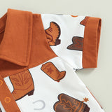 Dress Your Little Gentleman in Style with Summer Newborn Baby Boys Bodysuits