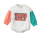 Fashionable Cotton Sweatshirt Rompers for Toddler Boys and Girls