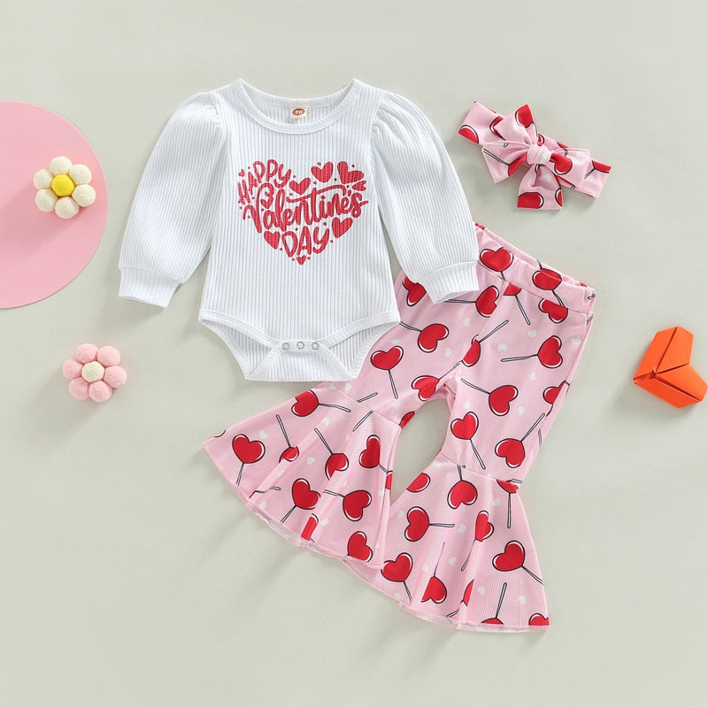 Valentine's Day Baby Girl Outfit