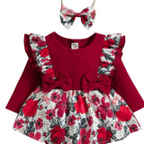 Stylish and Comfy Romper Outfit for Baby Girls - Perfect for All Seasons