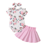 Cute and Comfy 2-Piece Baby Girl Summer Outfit Set
