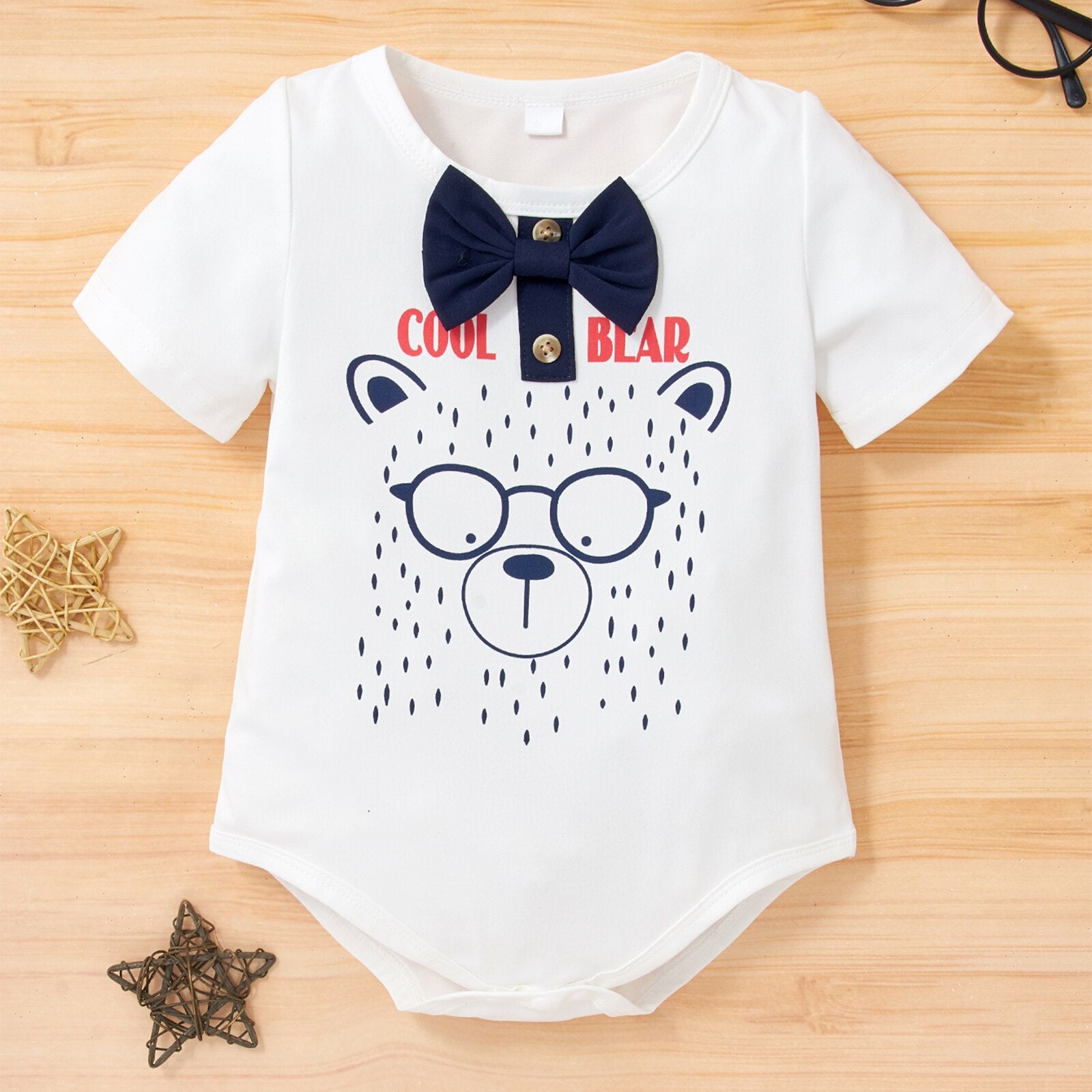 Adorable Newborn Baby Boy 2-Piece Casual Clothing Set