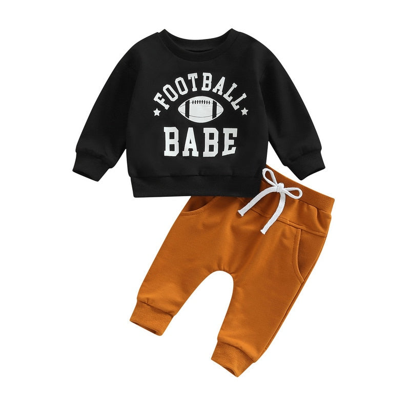 Stay Active and Comfortable in Our Baby Boy Sportswear Set for Fall/Winter