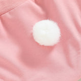 Easter Toddler Baby Girls Clothes Set Bunny Rabbit Letter Romper Pompom Shorts Summer Outfits