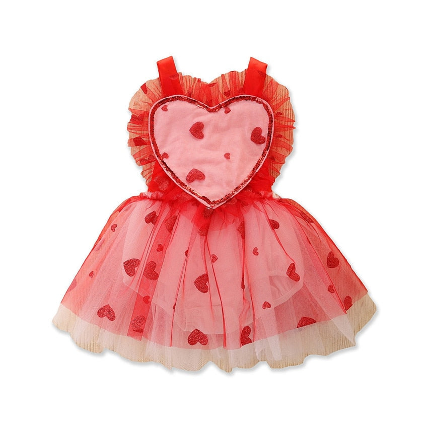 1-3Y Newborn Dress for Baby Girl Clothes - Sequined Princess Dress for Kids Birthday Party Costume