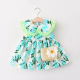 Korean Style Sweet Baby Girl Dress for Summer
