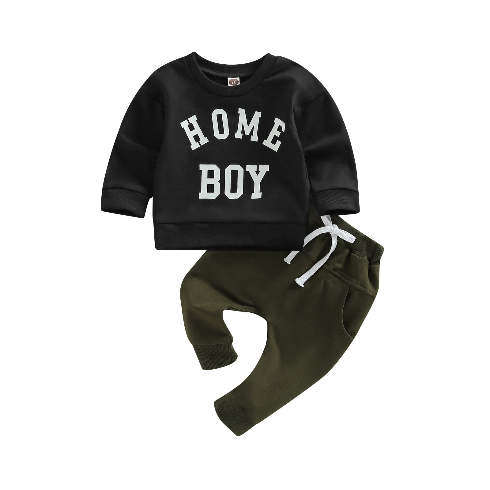 2023 Spring Baby Boys Girls Clothes Sets Children's Suit Kids Long-sleeved Cotton Sweater Pants Suits Clothing Outfit - Babbez