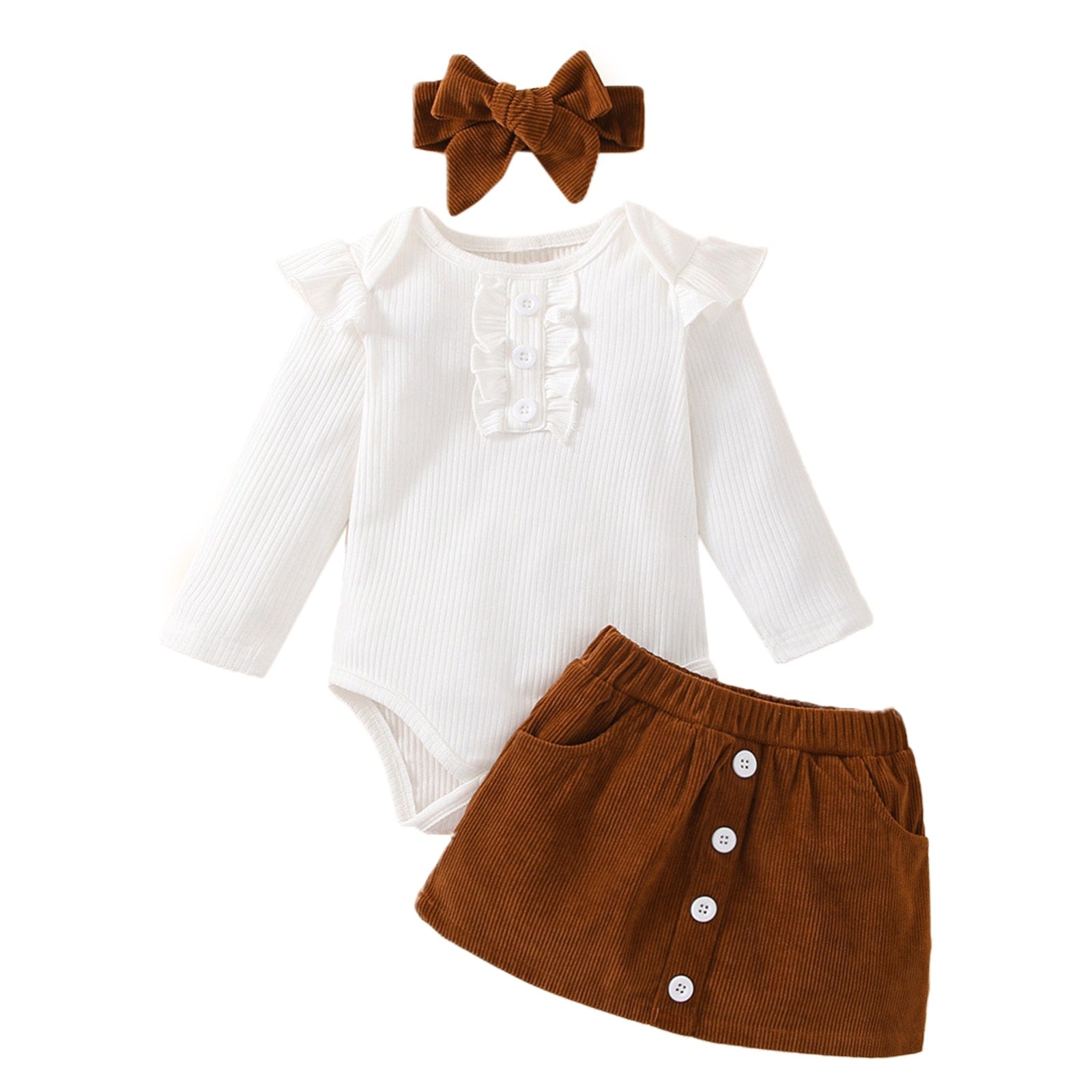 Stylish and Comfortable Infant Baby Girls Clothes Sets for Spring