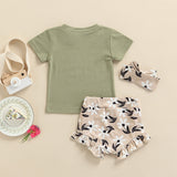 Fashion Toddler Newborn Baby Girls 2Pcs Summer Outfits