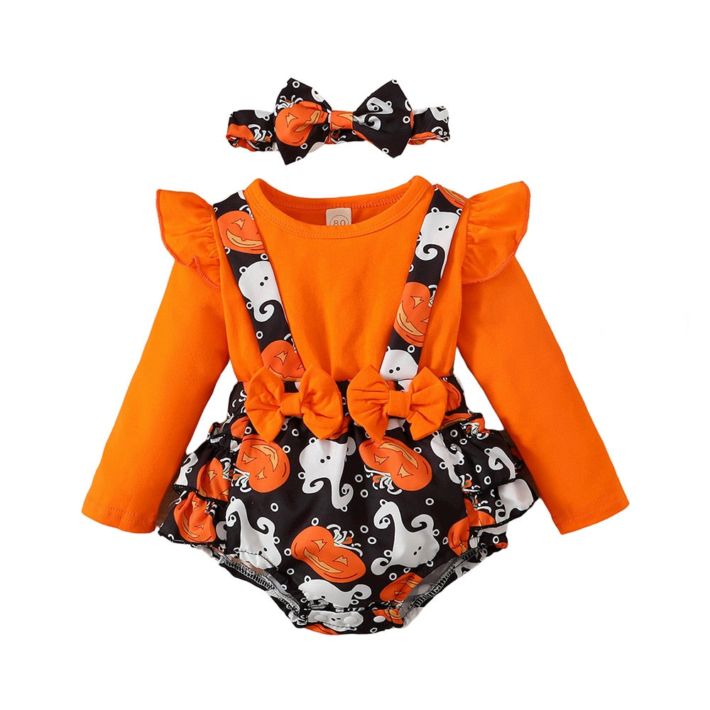 Stylish and Comfy Romper Outfit for Baby Girls - Perfect for All Seasons