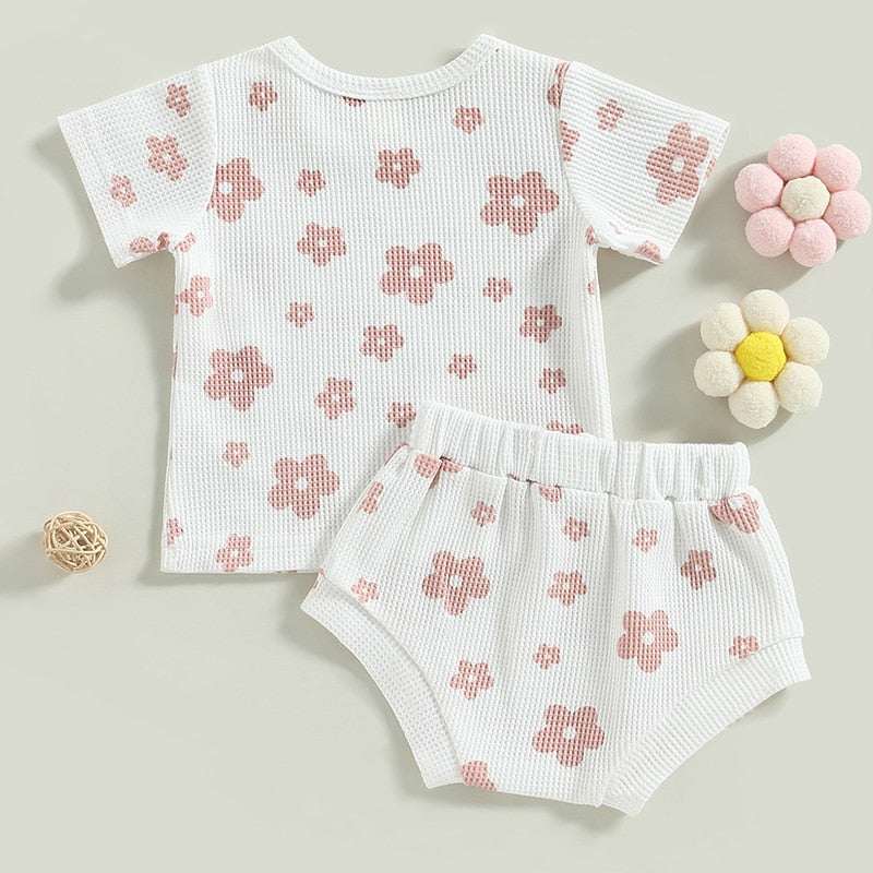 Adorable Toddler Baby Girls Summer Clothes Sets