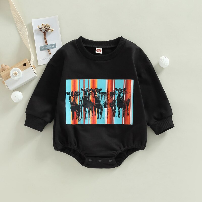 Liam Long Sleeve Bodysuits - Babbez