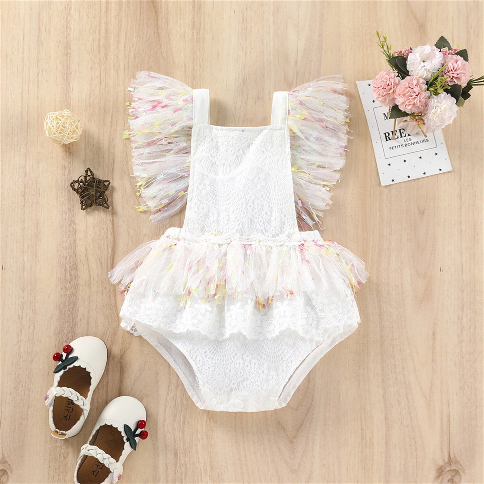 Newborn Baby Girls Lace Romper: Stylish and Comfortable Infant Summer Clothes