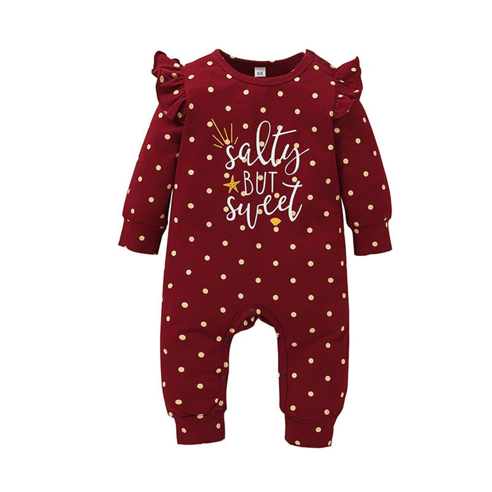 Sweet and Stylish Long Sleeve Rompers for Newborn Girls