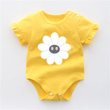 Cute Summer Cotton Bodysuits for Baby Boys - Cartoon Toddler Romper Newborn Baby Costume