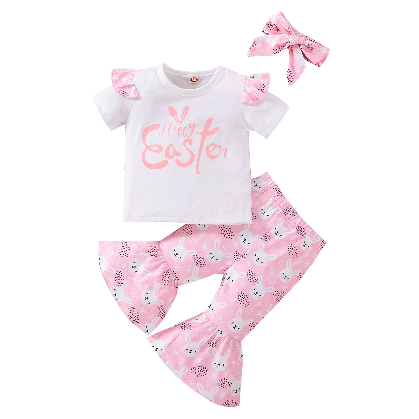 Adorable 3-Piece Summer Clothing Set for Toddler Baby Girls