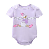 Cute Cartoon Bodysuits for Newborn Babies