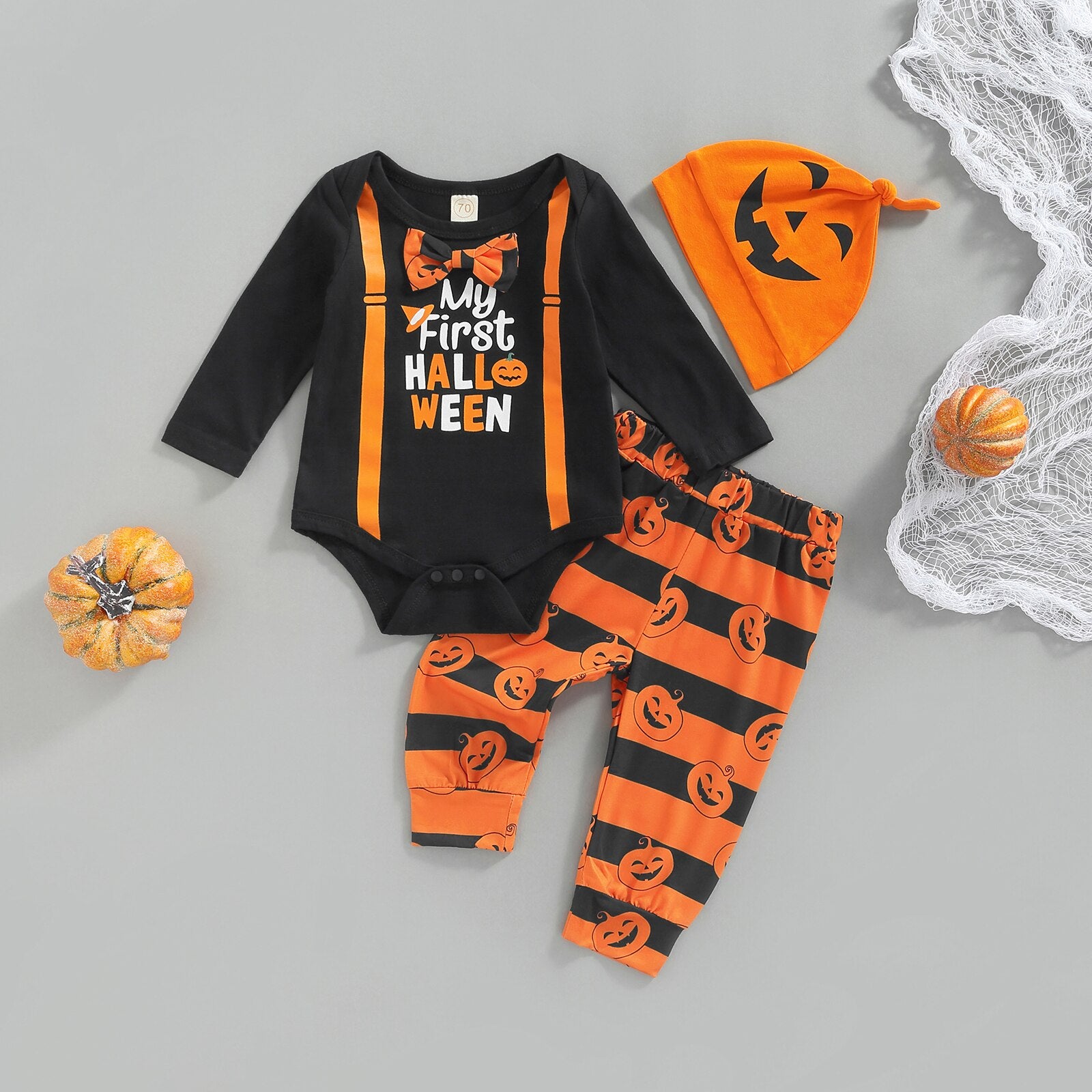 Adorable Halloween Newborn Baby Clothing Set