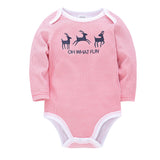 Adorable Mermaid Print Romper for Baby Girls