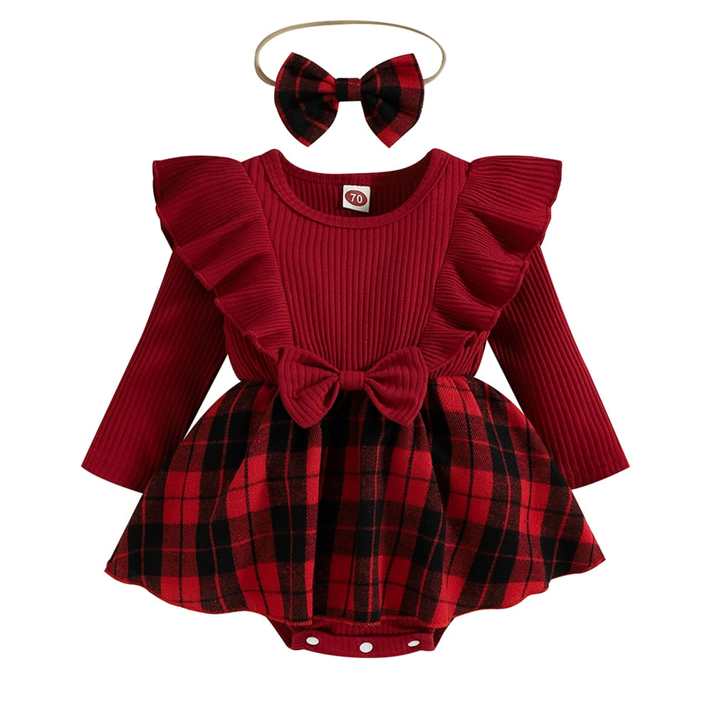 Stylish and Comfy Romper Outfit for Baby Girls - Perfect for All Seasons