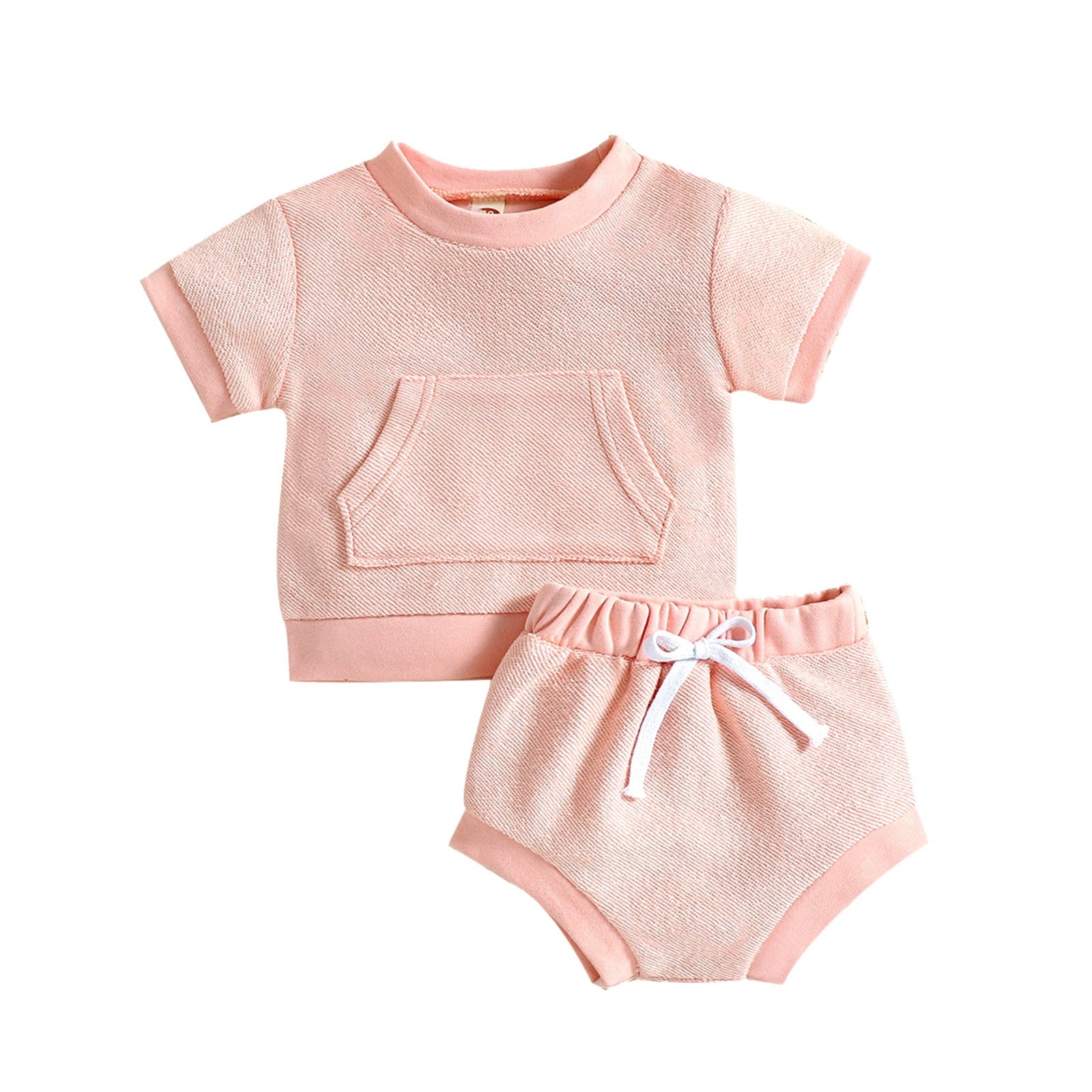 Adorable 2Pcs Clothing Sets for Infant Baby Boys and Girls