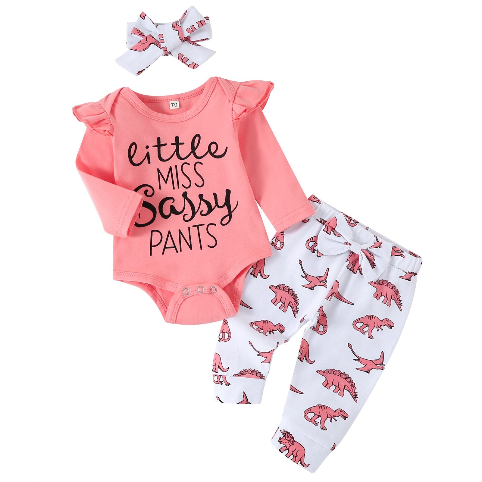 Adorable Insect-Themed Baby Girl Clothing Set