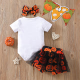 Adorable Baby Girl's Romper Set with Letter Printed Romper and Mesh Tulle Skorts