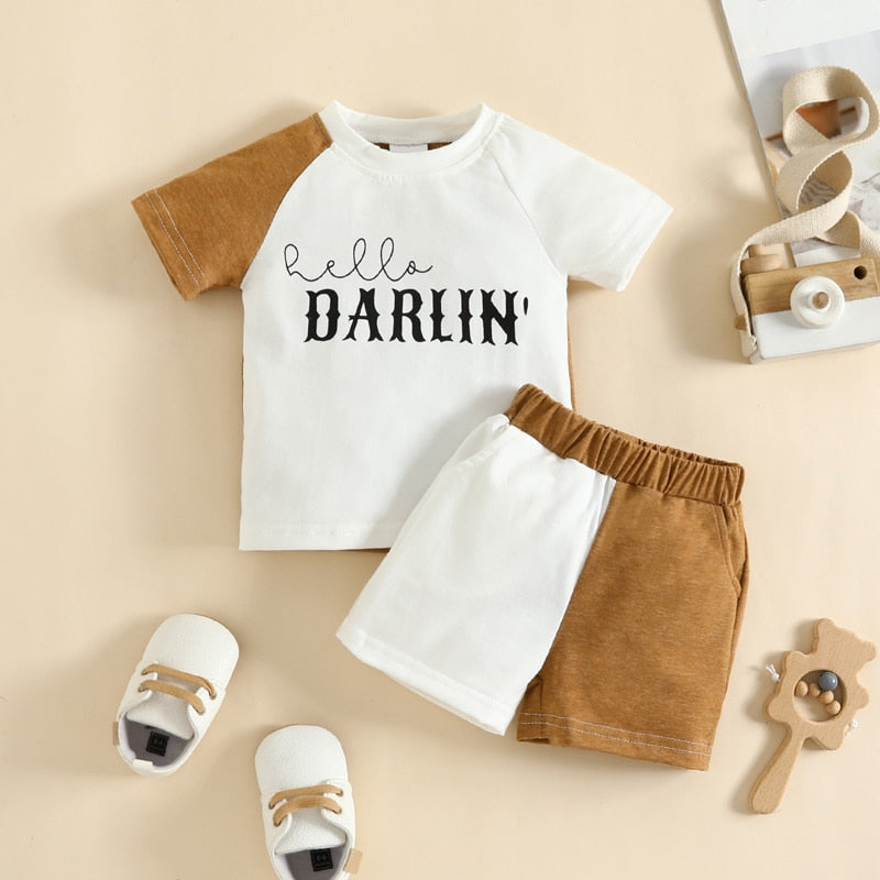 Summer Casual Baby Boys Clothes Sets