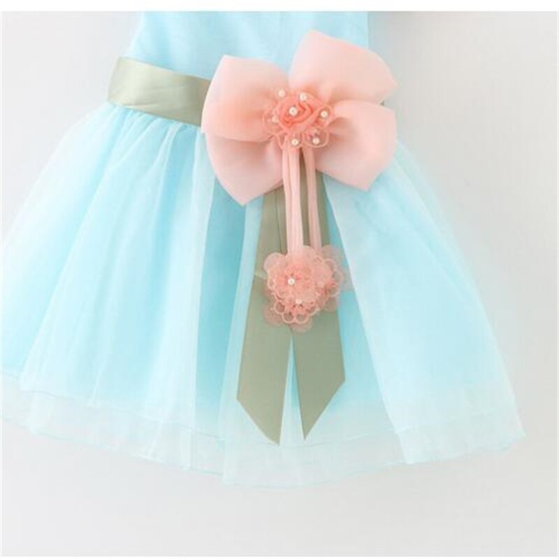 Baby Girl Princess Gauze Dress for Special Occasions